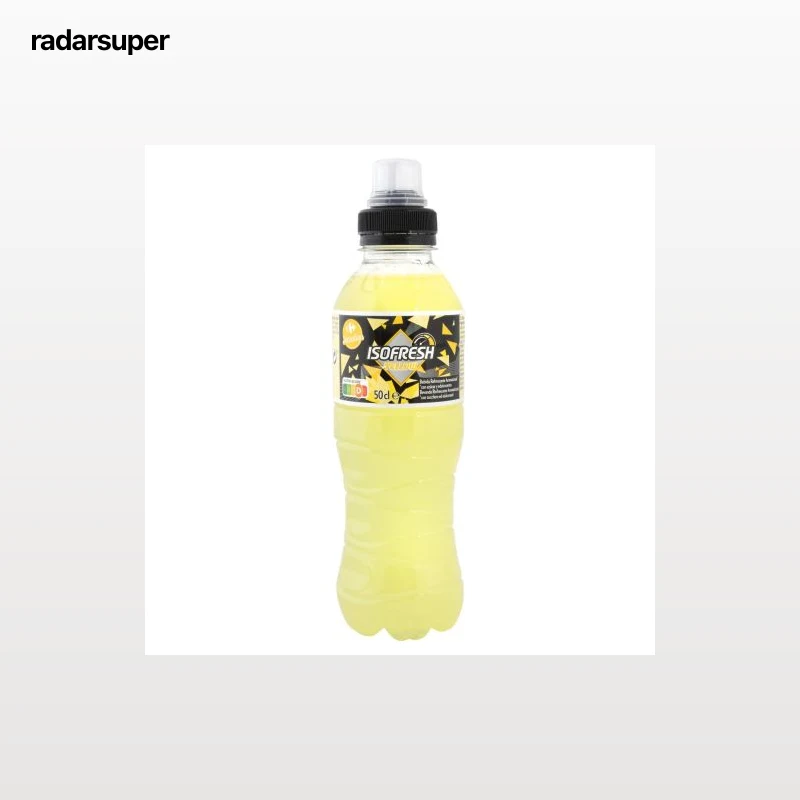 Carrefour Sensation Isofresh bebida isotónica yellow botella 50 cl.