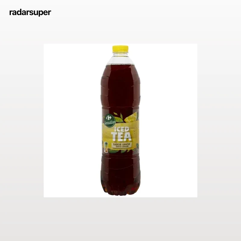 Carrefour Sensation té de limón botella 1,5 l.