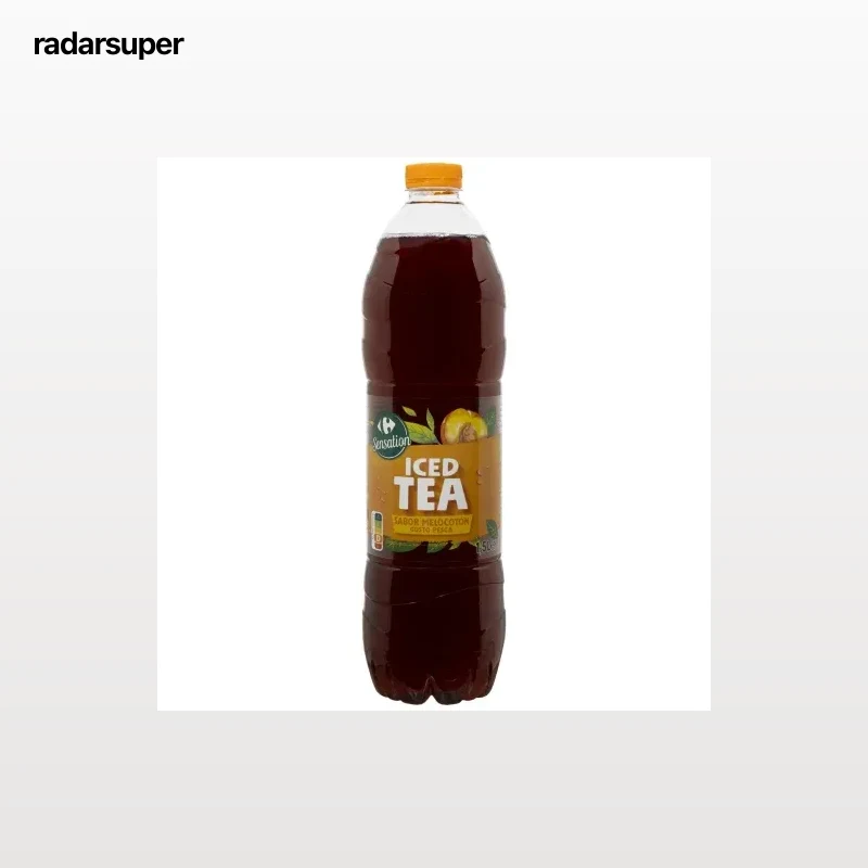Carrefour Sensation té de melocotón botella 1,5 l.