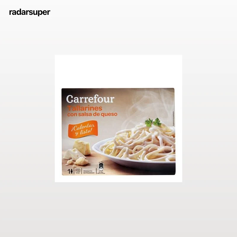 Carrefour Tallarines 4 Quesos 325 g.
