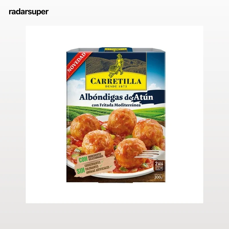 CARRETILLA Albóndigas de Atún 300g