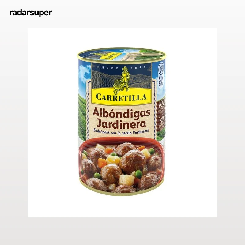 CARRETILLA Albòndigas jardinera 415 gr