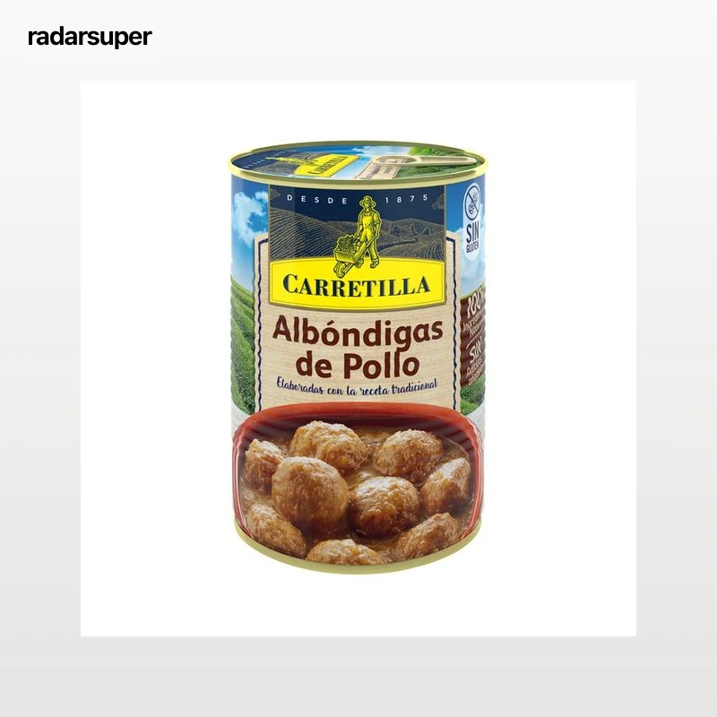 CARRETILLA Albòndigas de pollo 415 gr