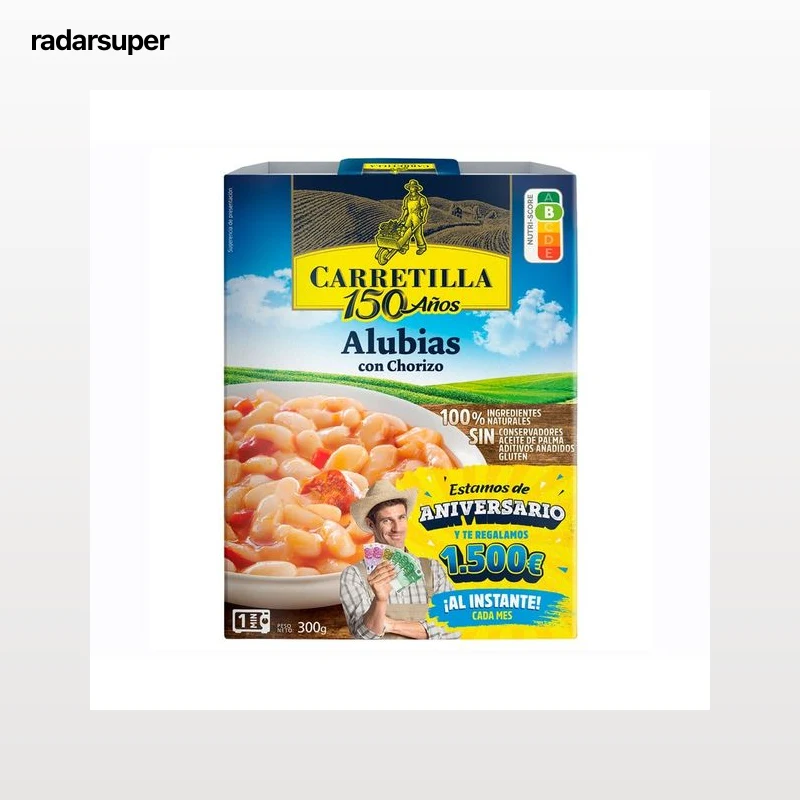 CARRETILLA Alubias al estilo casero 300 g.