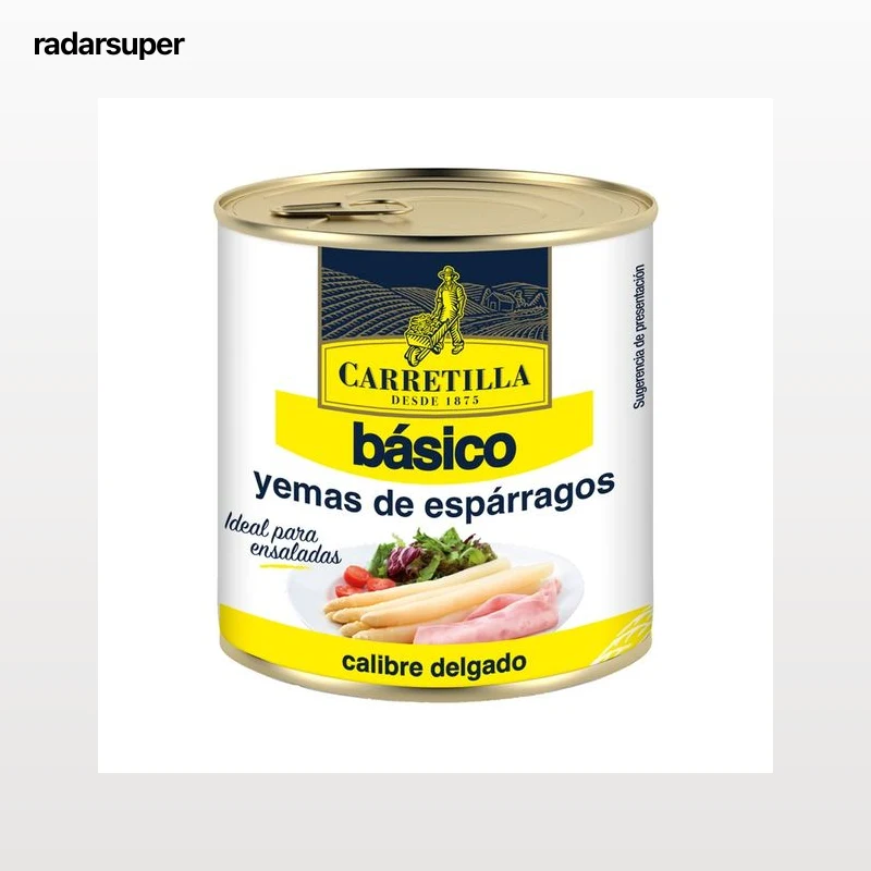 CARRETILLA Espárragos yemas delgadas - Lata 135g