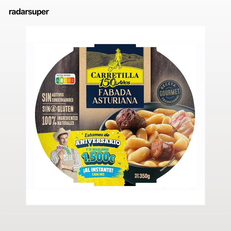 CARRETILLA Fabada gourmet 350 g.