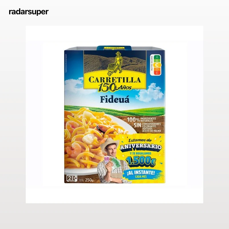 CARRETILLA Fideuá 250 g.