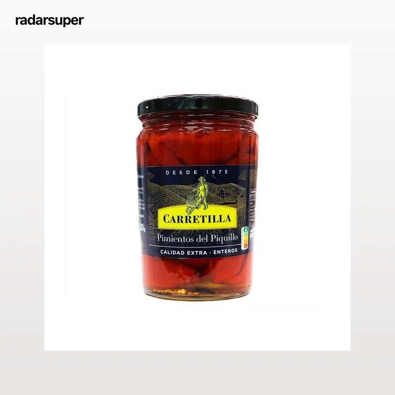 CARRETILLA Pimientos del piquillo enteros.