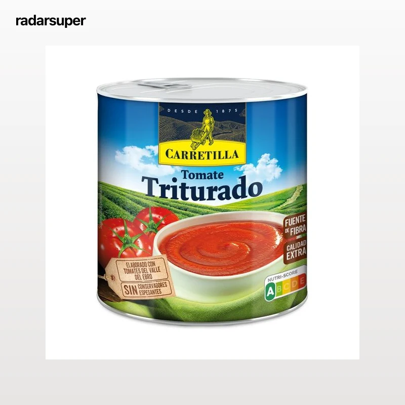 CARRETILLA Tomate triturado lata 800 g.