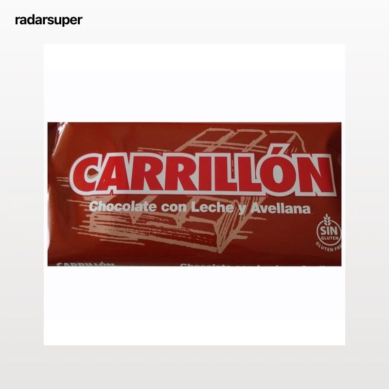 CARRILLÓN Tableta de chocolate con leche y avellanas 100 g
