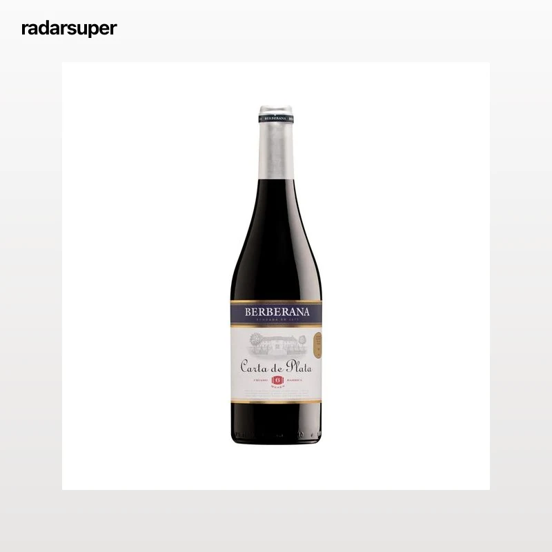 CARTA DE PLATA  Vino tinto con IGP Vinos de la Tierra de Castilla botella 75 cl.