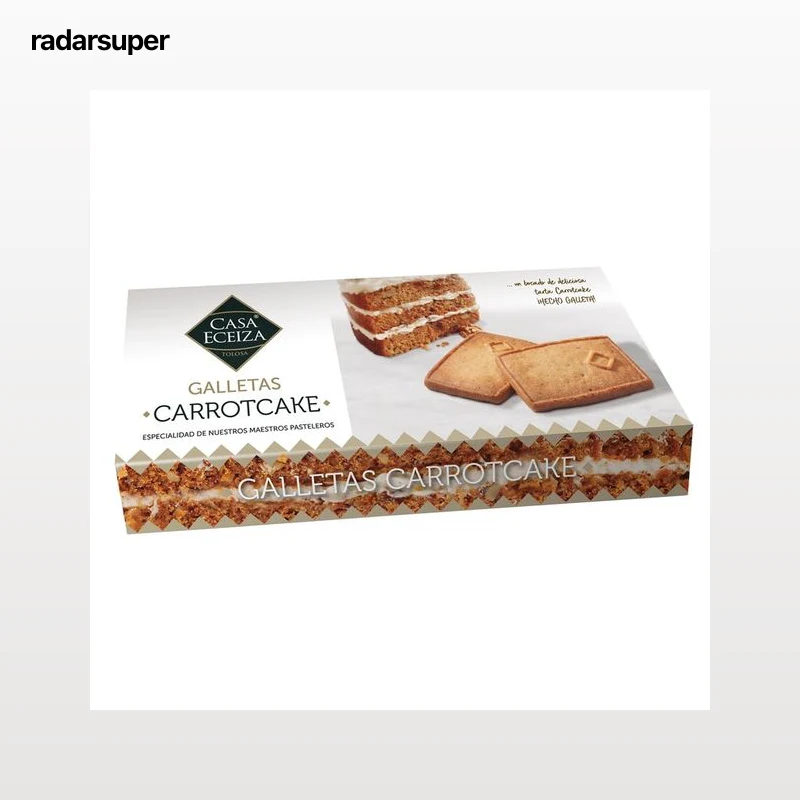 CASA ECEIZA Galletas de carrotcake, 120 g.