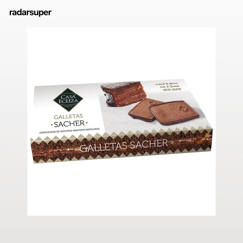 CASA ECEIZA Galletas tipo Sacher (tarta de chocolate) 120 g.
