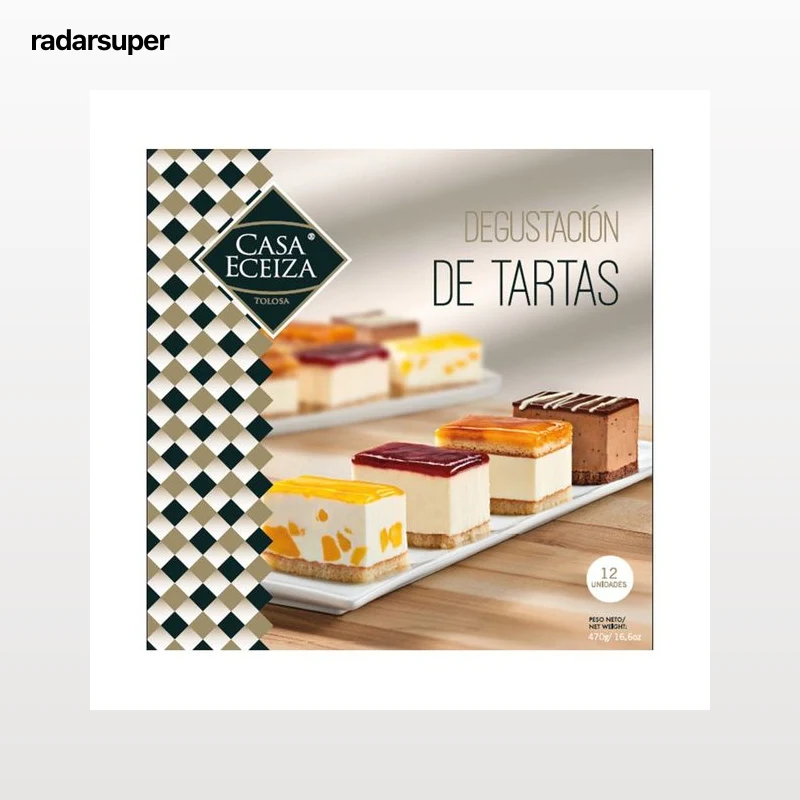 CASA ECEIZA Surtido porciones de tartas congeladas CASA ECEIZA 470 g.