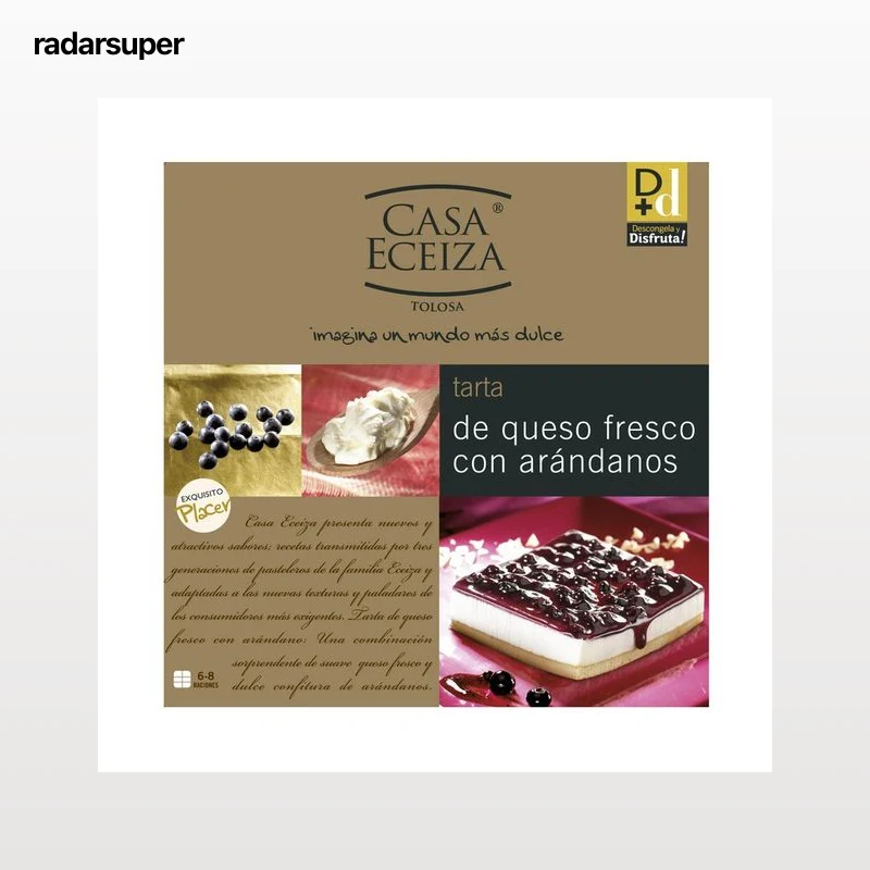 CASA ECEIZA Tarta de queso con arándanos CASA ECEIZA 500 gr