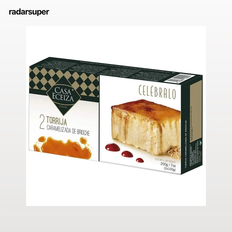 CASA ECEIZA Torrija carameliza hecha con pan Brioche CASA ECEIZA 2 x 100 g.