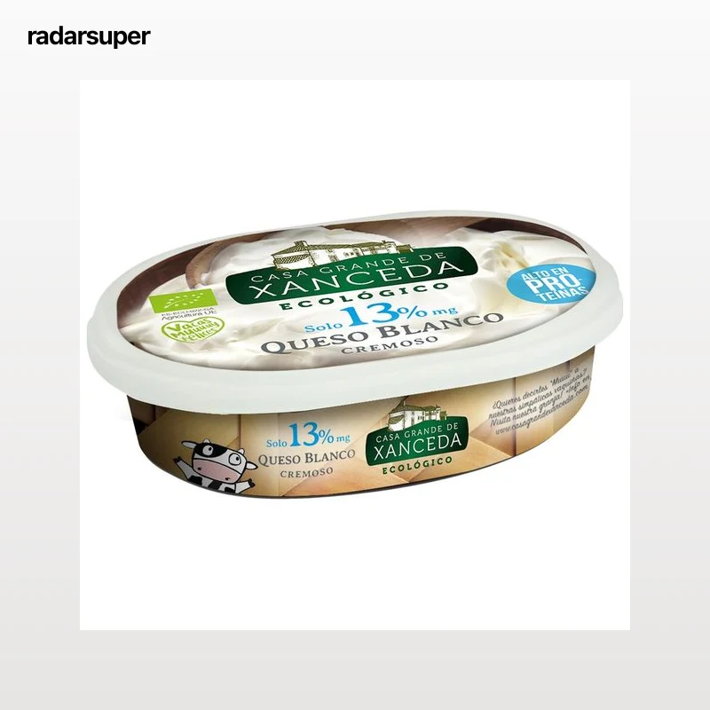 CASA GRANDE DE XANCEDA Queso cremoso ecológico CASA GRANDE de XANCEDA 175 g.