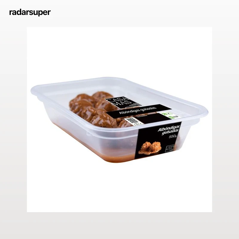 CASA MAS Bandeja de albóndigas guisadas CASA MAS 550 g.