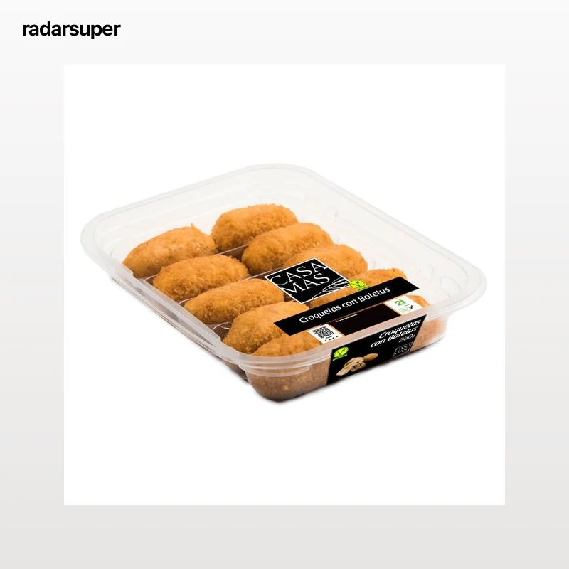 CASA MAS Croquetas de boletus, listas para calentar y comer CASA MAS 280 g.
