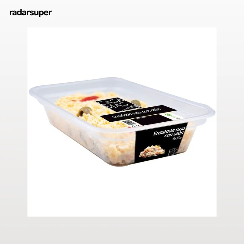 CASA MAS Ensaladilla rusa con atún para dos raciones, 500 g.