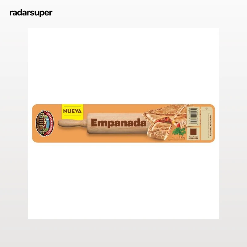 CASA TARRADELLAS Masa fresca cuadrada para elaborar empanadas CASA TARRADELLAS 230 g.