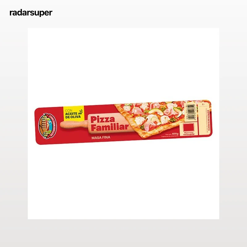 CASA TARRADELLAS Masa pizza fina familiar 400 gr.