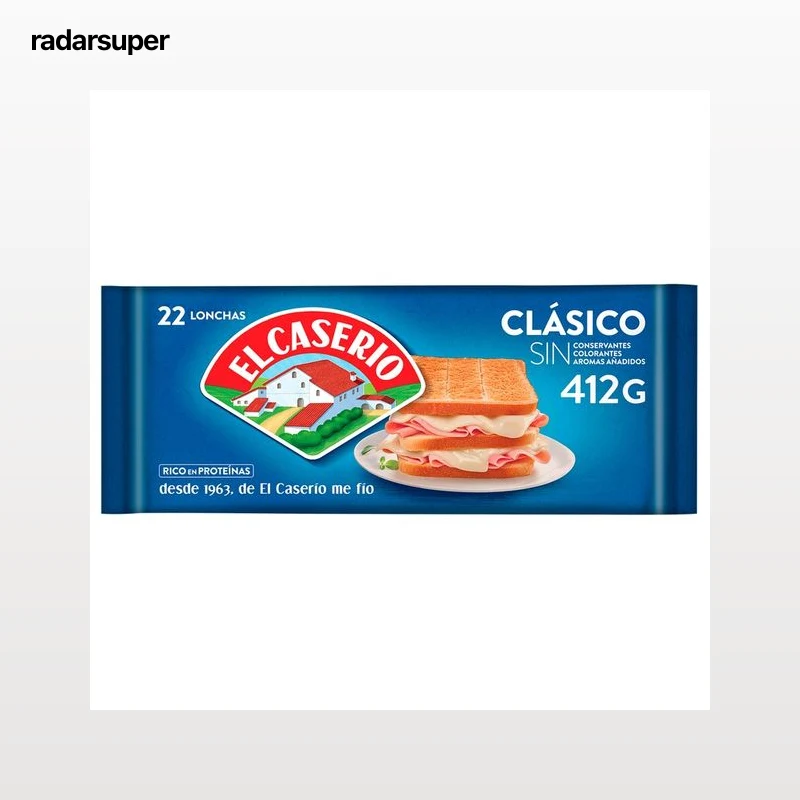 EL CASERÍO Clásico Queso en lonchas 22 uds.