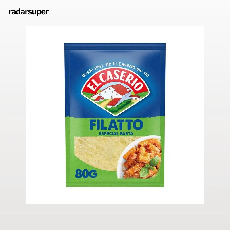 EL CASERÍO Queso rallado Filatto EL CASERÍO 80 g.