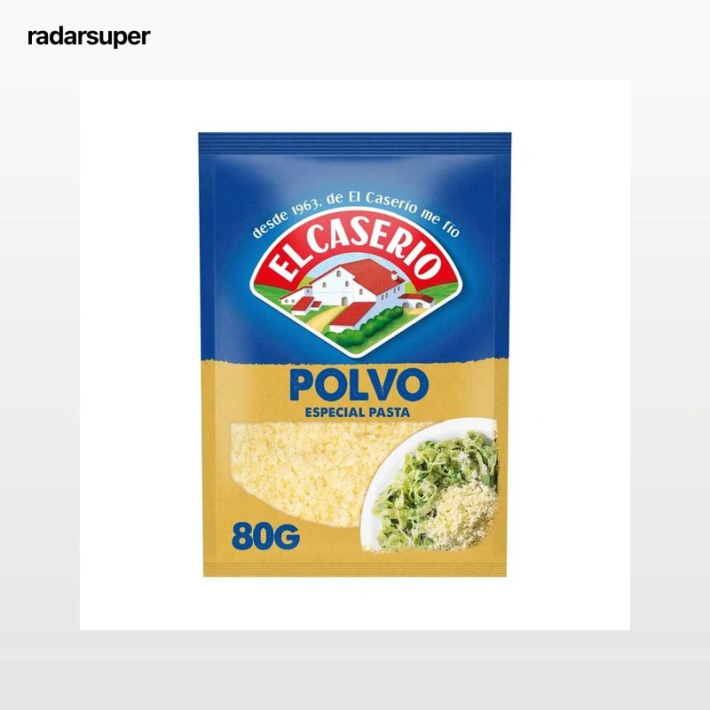 EL CASERÍO Queso rallado en polvo EL CASERIO 80 g.