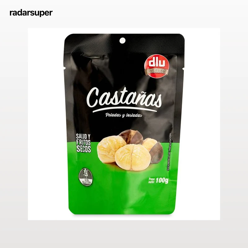 Castañas peladas y tostadas Dlu Nature 100 g