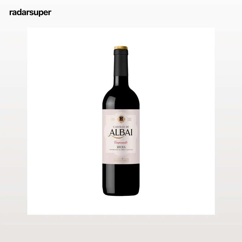 CASTILLO DE ALBAI  Vino tinto con D.O. Ca. Rioja botella 75 cl.