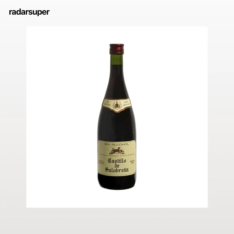 CASTILLO DE SALOBREÑA Bebida refrescante sin alcohol sabor manzana 1 l.