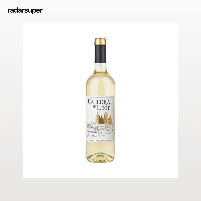 CATEDRAL DE LEON Vino blanco semidulce de mesa sin denominación de origen botella 75 cl.