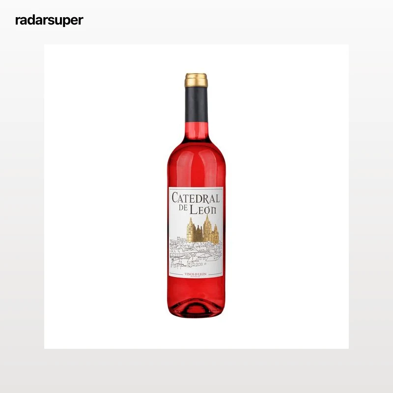 CATEDRAL DE LEÓN  Vino rosado de mesa sin denominación de origen botella de 75 cl.