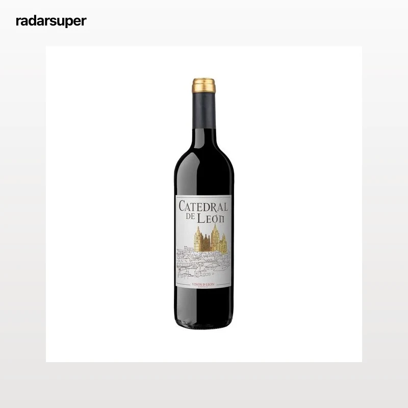 CATEDRAL DE LEON  Vino tinto de mesa sin denominación de origen botella de 75 cl.