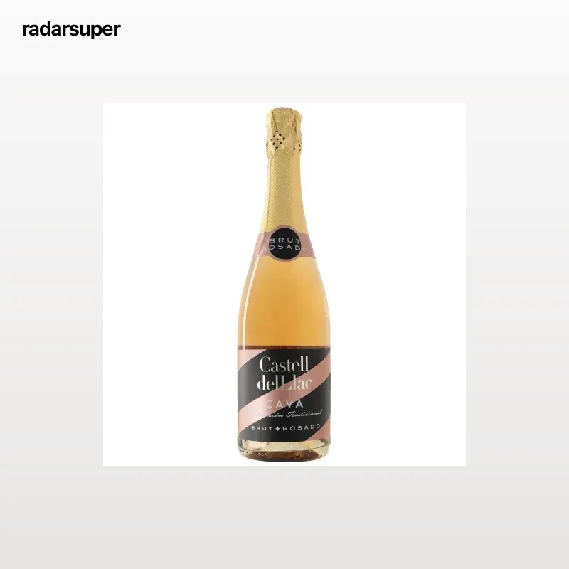 Cava Castell del Llac brut rosado D.O. Cava 75 cl.