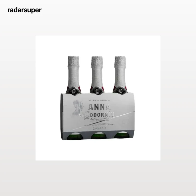Cava Codorníu-Anna brut pack de 3 botellas de 20 cl.