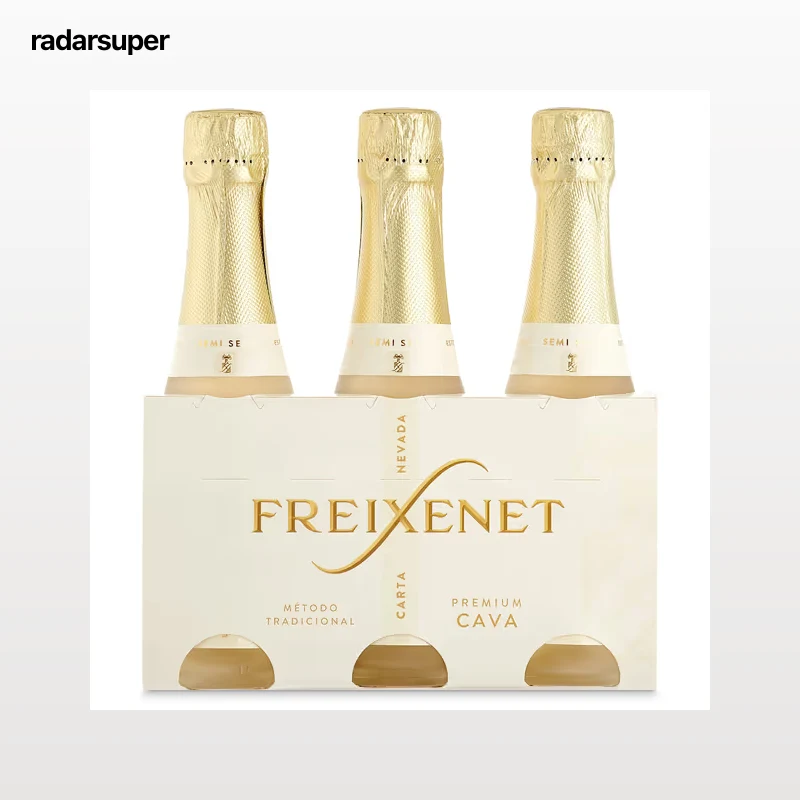Cava semiseco Freixenet Carta Nevada pack 3 x 20 cl