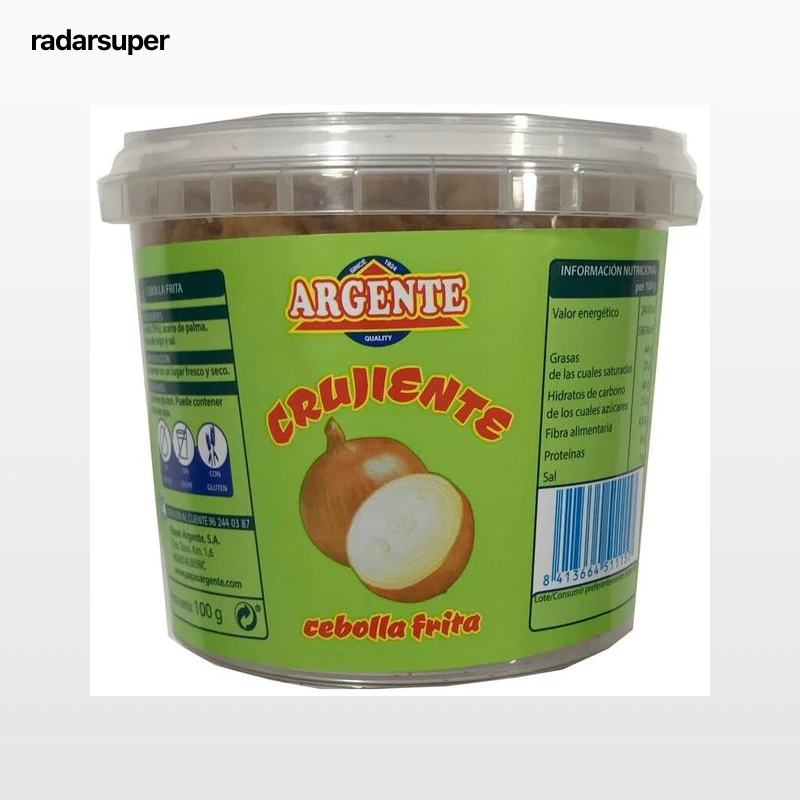 Cebolla frita crujiente Argente 100g