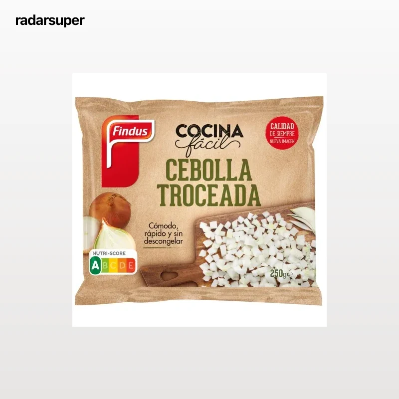 Cebolla troceada Findus 250 g.
