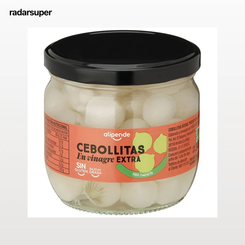 Cebollitas en vinagre Alipende 190g