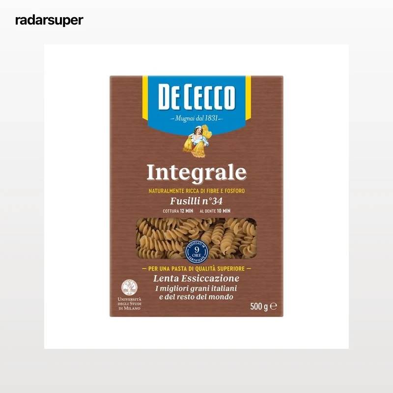 DE CECCO Fusilli integral 500 g.