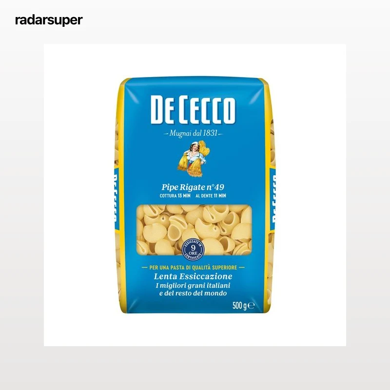 DE CECCO Pipe rigate 500 g.