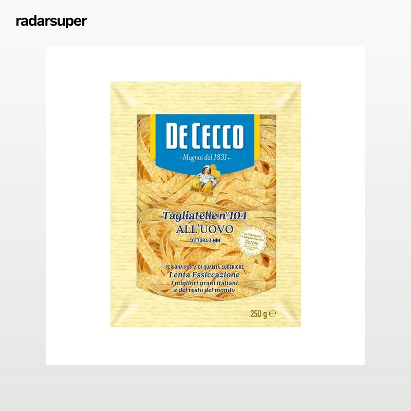 DE CECCO Tagliatelle all uovo 250 g.