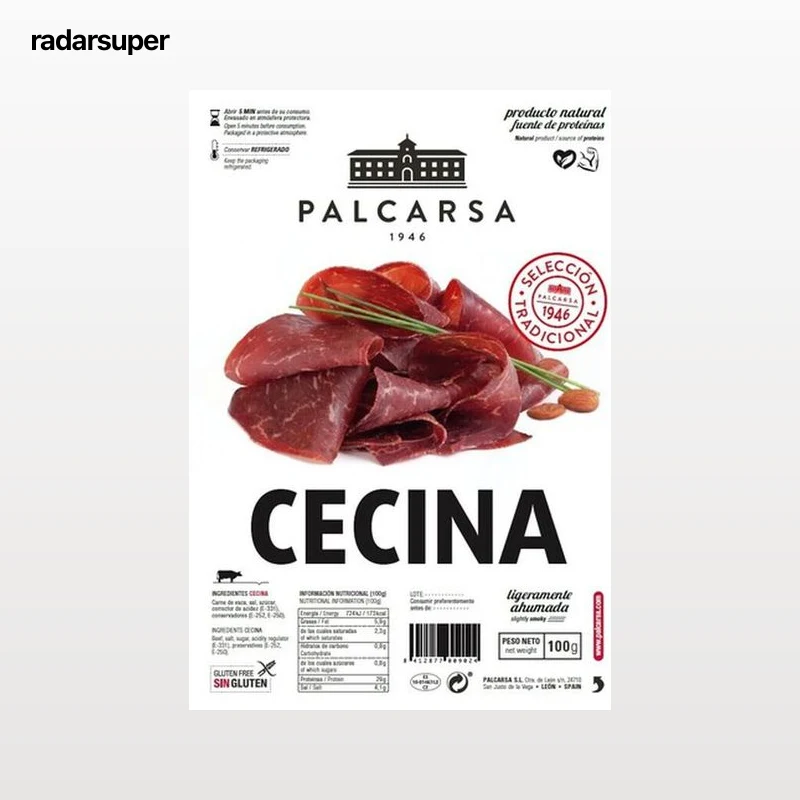 Cecina en lonchas Palcarsa 100g