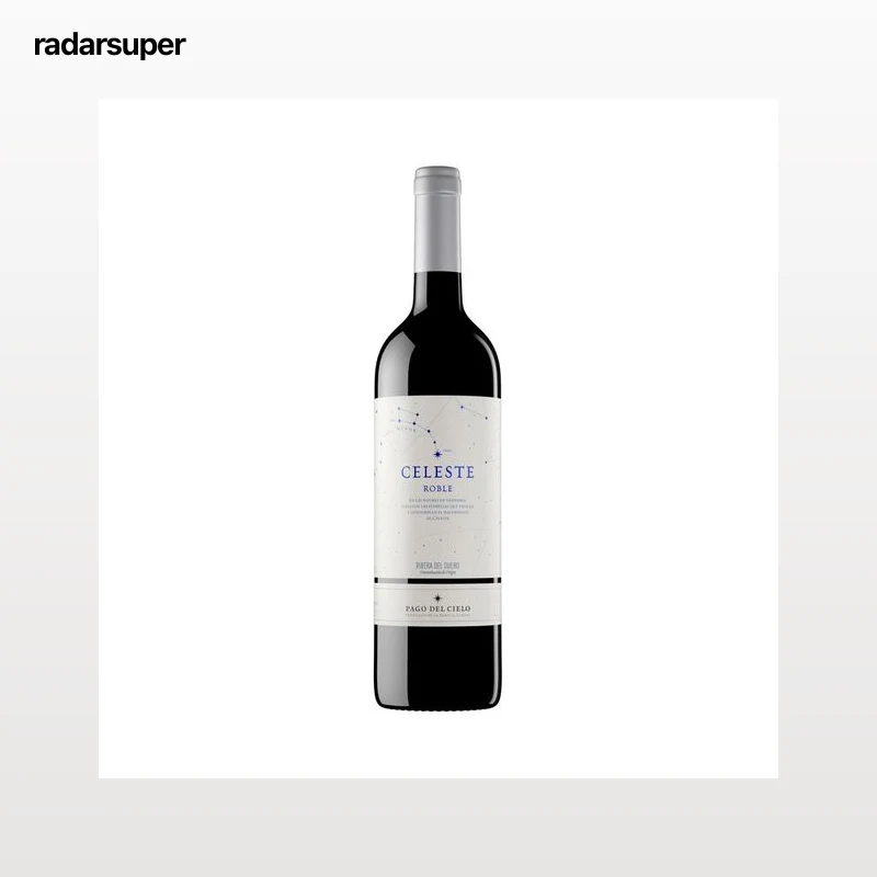 CELESTE Vino tinto roble con D.O. Ribera del Duero botella 75 cl.