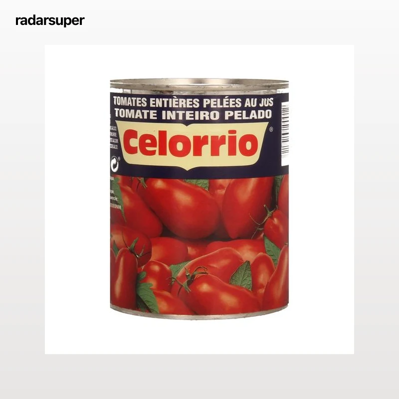 CELORRIO Tomate entero pelado 480 g.