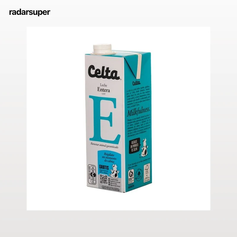 CELTA Leche entera de vaca 1 l.
