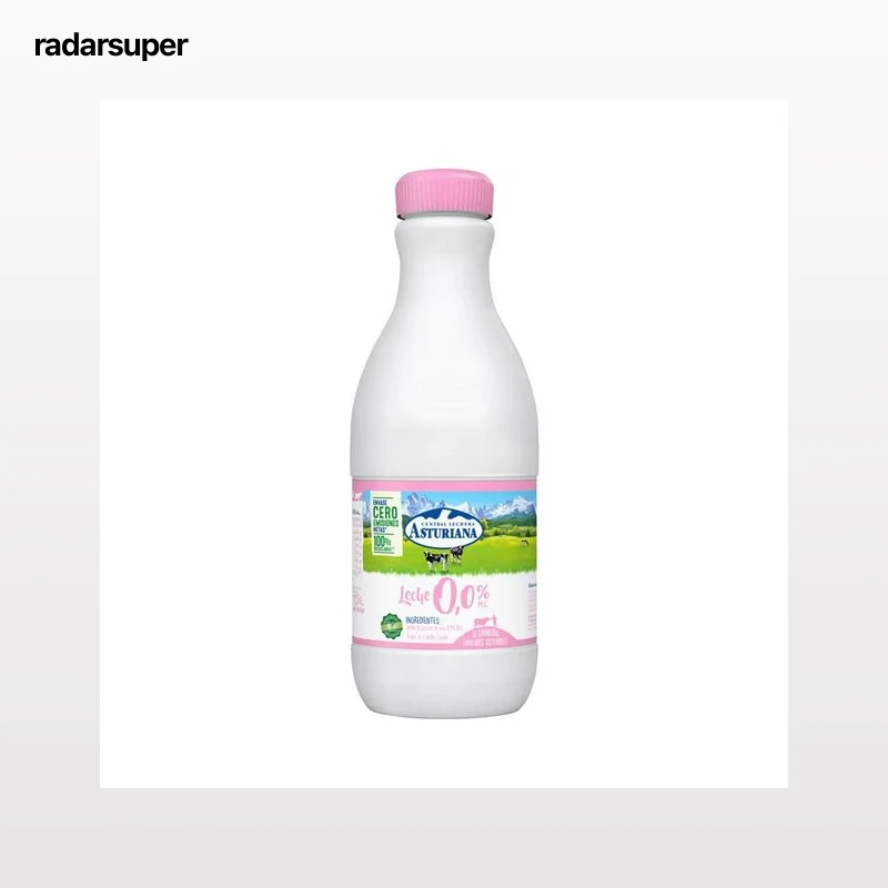 CENTRAL LECHERA ASTURIANA Leche desnatada (0,0% materia grasa) de vaca, de origen española 1.5l.