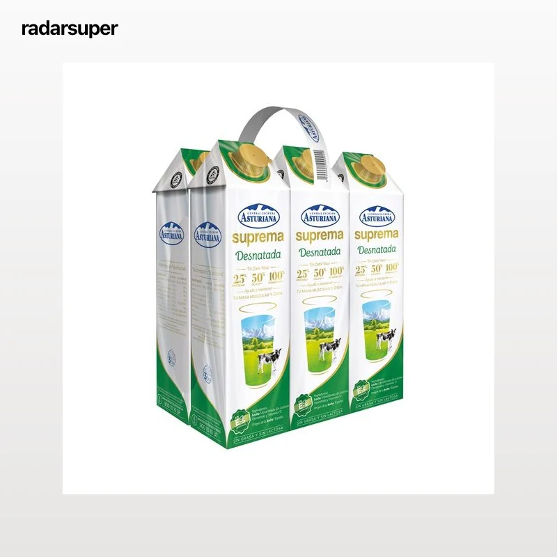 CENTRAL LECHERA ASTURIANA Leche desnatada ultrafiltrada y sin lactosa  Suprema 6 x 1 l.